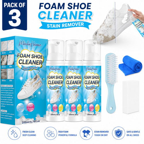 Shoe cleaner kit 76oz - kit, 6.76oz