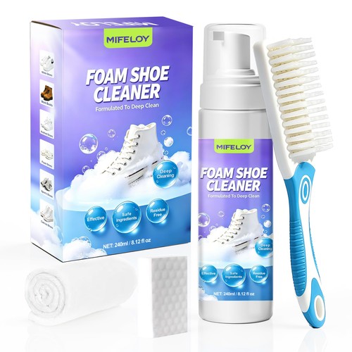 Foam trainer cleaner shoe - cleaner, –