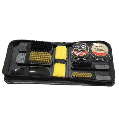 Shoe polish brush set - shoe,